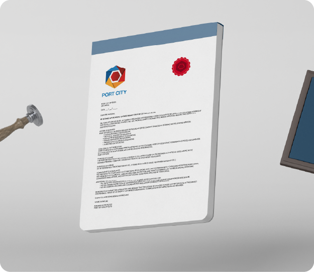 Port City Business License Application